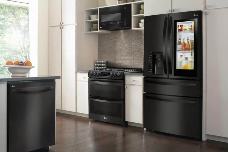 Lg Matte Black Kitchen Seasonal Memories